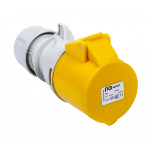 Niglon 57413 Socket 2P+E IP44 32A 110V